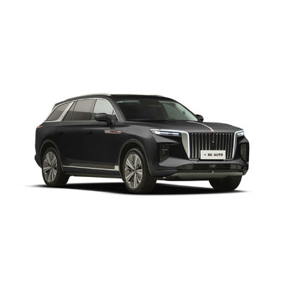 2023 Hongqi E-HS9 690km Qiyue Edition سبعة مقاعد سيارة الدفع الرباعي الكهربائية الفاخرة الكبيرة EV
