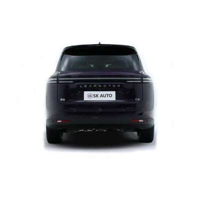 2024 Leapmotor C16 طيلة الطول سيارة SUV كبيرة سيارة هجينة 1.5T 6 مقاعد سيارة SUV فاخرة كبيرة طيلة الطول سيارة كهربائية