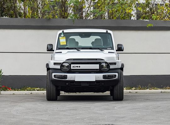 5 مقاعد سيارات الدفع الرباعي الكهربائية الكاملة Chery iCAR V23 مع سقف شمسي وكاميرا خلفية سيارة كهربائية نقية 2025