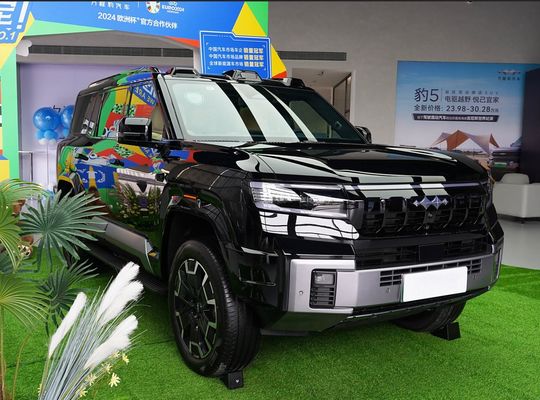 2025 شحن سريع BYD EV Car Leopard 8 مع 0.27 ساعة وقت الشحن 180 كيلومتر في الساعة السرعة القصوى والتحويل التلقائي