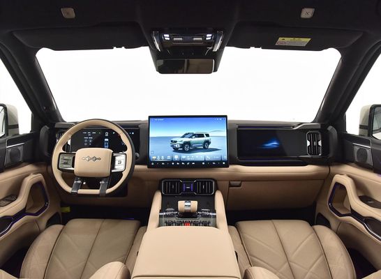 2025 شحن سريع BYD EV Car Leopard 8 مع 0.27 ساعة وقت الشحن 180 كيلومتر في الساعة السرعة القصوى والتحويل التلقائي