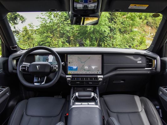 316كيلوواط طاقة المحرك 2025 سيارة EV ديبال G318 شارع الطرق SUV مركبة هجينة شحن سريع مع سقف شمسي
