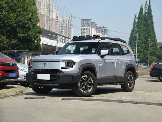 316كيلوواط طاقة المحرك 2025 سيارة EV ديبال G318 شارع الطرق SUV مركبة هجينة شحن سريع مع سقف شمسي